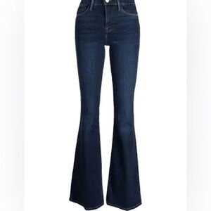 Frame Le Karlie Forever Blue Flare Jeans